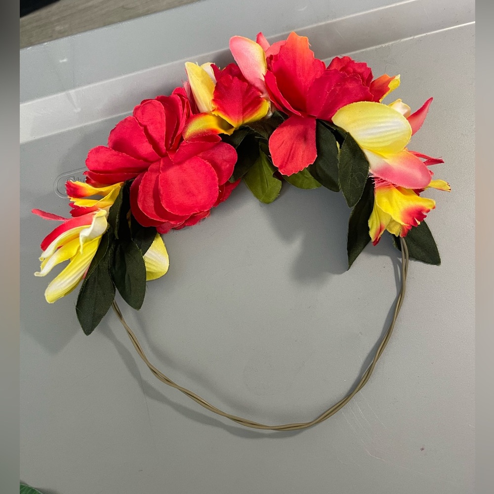 Floral headband